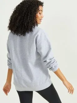 Clothing -Dresses Shop 001903 CREW LA 100 HEATHER GREY BLACK 03