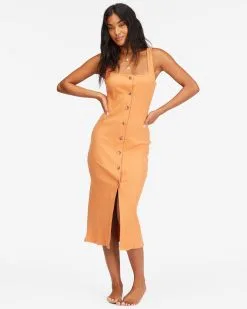 Billabong Nissi Henley Knit Dress