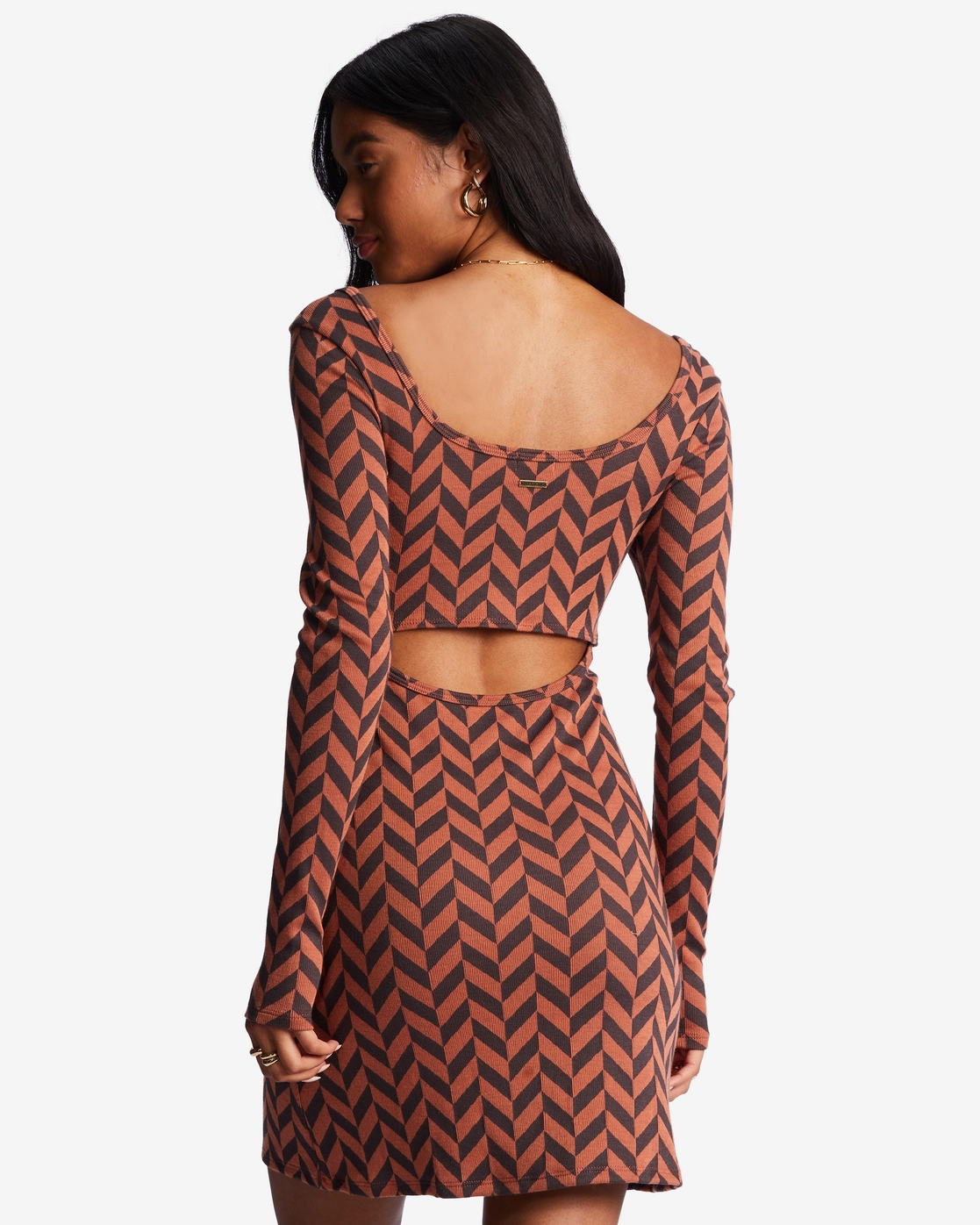 Billabong Still Your Girl Long Sleeve Jersey Dress 3 Billabong Still Your Girl Long Sleeve Jersey Dress - Image 3