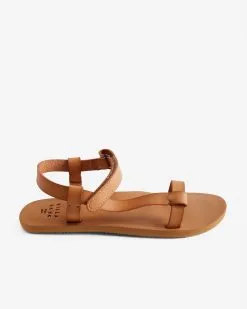 Billabong Goleta Strappy Sandal -Dresses Shop abjl100048 billabongp tan sd1