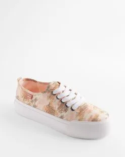 Billabong Puebla Canvas Platform Shoes