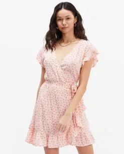 Billabong Wrap And Roll Woven Dress -Dresses Shop abjwd00247 billabongw mel frt1 3