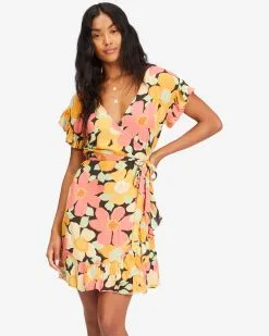 Billabong Wrap And Roll Woven Dress