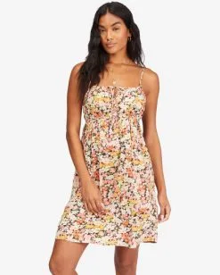 Billabong Feelin Blue Mini Slip Dress -Dresses Shop abjwd00249 billabongw mul frt1 1