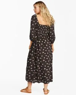Billabong Swept Away Midi Dress 8 Billabong Swept Away Midi Dress -Dresses Shop abjwd00327 billabongw ofb bck1 1