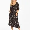 Billabong Swept Away Midi Dress