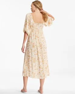 Billabong Swept Away Midi Dress -Dresses Shop abjwd00327 billabongw wmu bck1