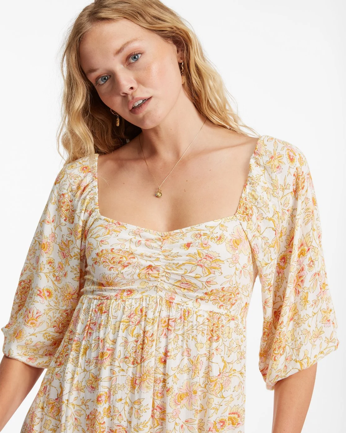 Billabong Swept Away Midi Dress 5 Billabong Swept Away Midi Dress - Image 5