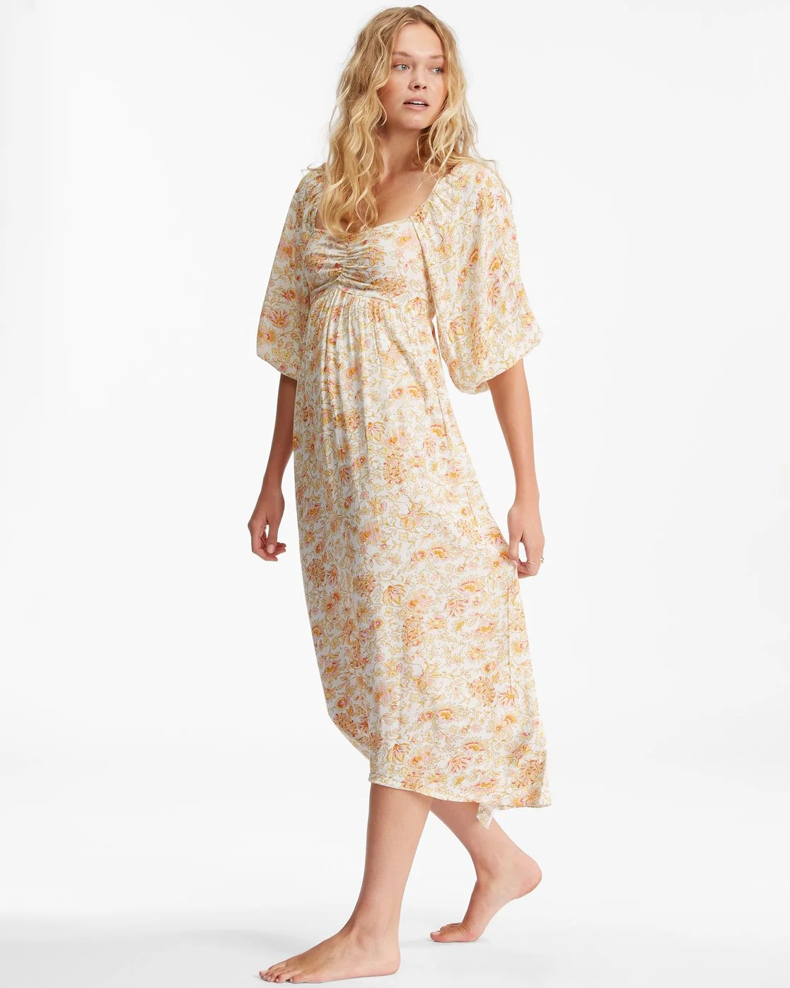 Billabong Swept Away Midi Dress 2 Billabong Swept Away Midi Dress - Image 2