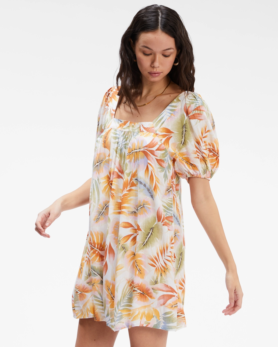 Billabong Bay Side Babydoll Dress 4 Billabong Bay Side Babydoll Dress - Image 4