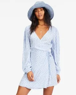 Billabong Spring Romance Mini Wrap Dress