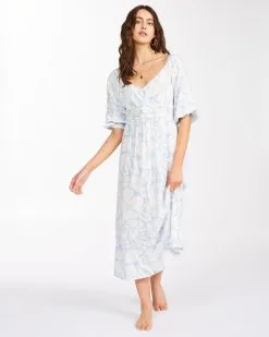 Billabong Salty Sea Midi Dress