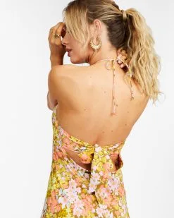 Billabong Retro Romance Halter Dress -Dresses Shop abjwd00365 billabongw mos dtl2