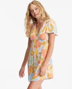 Billabong Short And Sweet Mini Dress -Dresses Shop abjwd00371 billabongw sor frt1 3