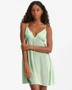 Billabong Just Add Sun Mini Slip Dress