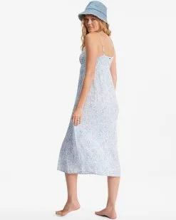 Billabong Summer Daydream Midi Slip Dress 8 Billabong Summer Daydream Midi Slip Dress -Dresses Shop abjwd00424 billabongw scs bck1