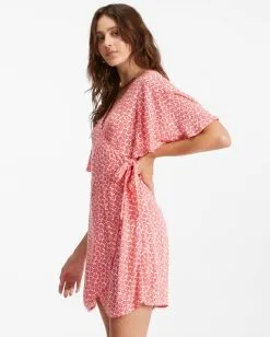 Billabong All For You Mini Wrap Dress -Dresses Shop abjwd00433 billabongw fue sd1 1