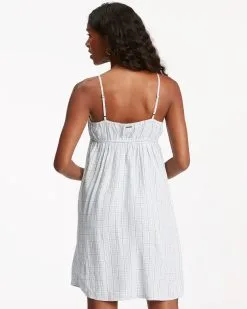 Billabong Feelin Blue Mini Slip Dress -Dresses Shop abjwd00442 billabongw rad bck1