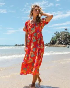 Billabong True Romance Midi Dress