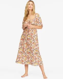 Billabong True Romance Midi Dress