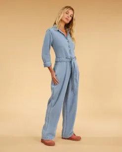 Billabong Salty Blonde Sunday Uniform Long Sleeve Jumpsuit 8 Billabong Salty Blonde Sunday Uniform Long Sleeve Jumpsuit -Dresses Shop abjwd00494 billabongw syl sd1