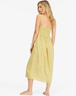 Billabong Venice Babe Midi Slip Dress -Dresses Shop abjwd00500 billabongw gjj0 bck1