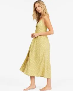 Billabong Venice Babe Midi Slip Dress -Dresses Shop abjwd00500 billabongw gjj0 sd1