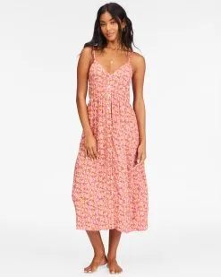 Billabong Venice Babe Midi Slip Dress