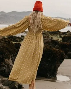 Billabong Better Days Long Sleeve Midi Dress -Dresses Shop abjwd00509 billabongl mul1 frt1 1