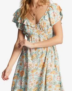 Billabong Enchant Me Mini Dress -Dresses Shop abjwd00530 billabongw bfd0 dtl1