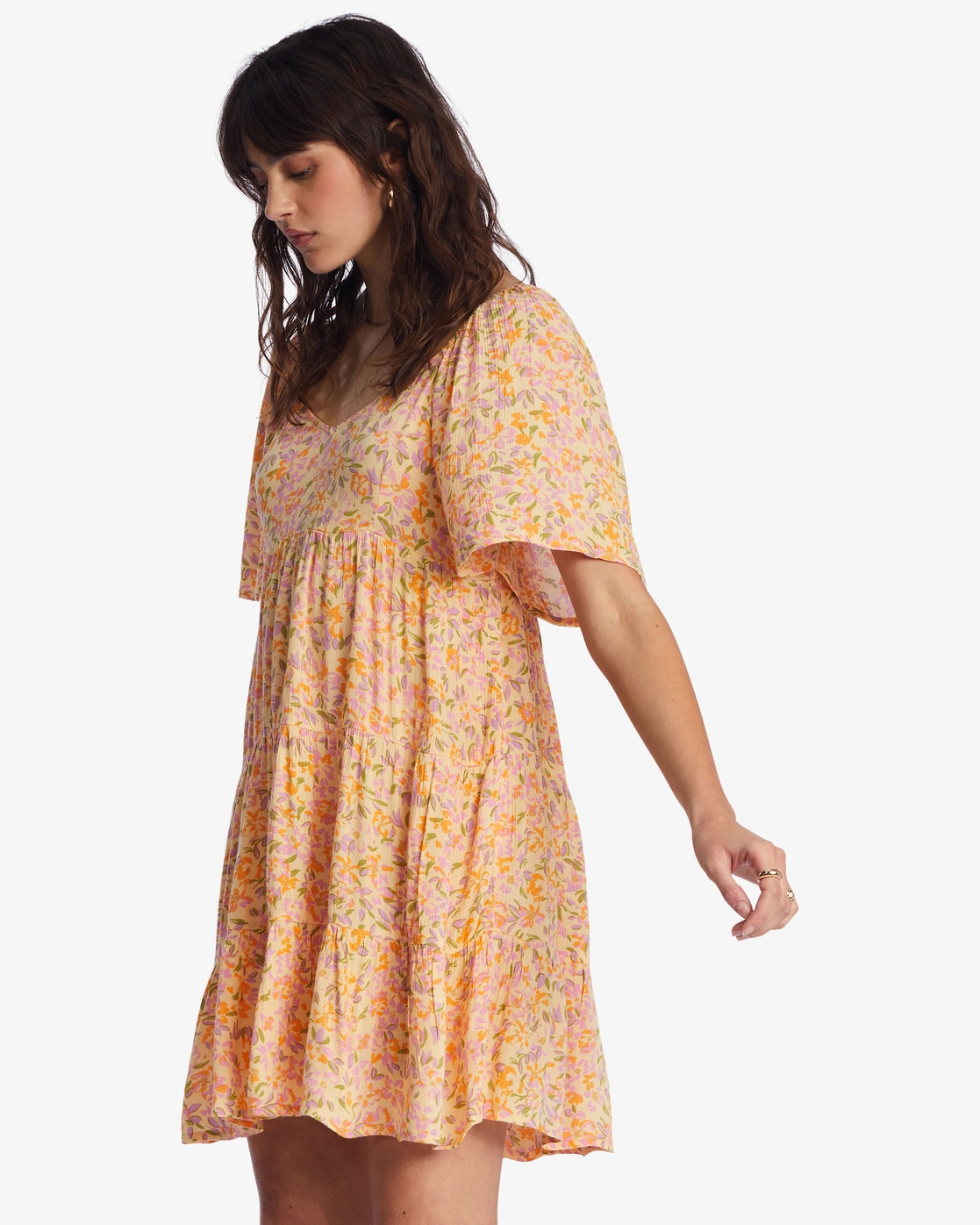 Billabong Take A Chance Babydoll Dress 2 Billabong Take A Chance Babydoll Dress - Image 2