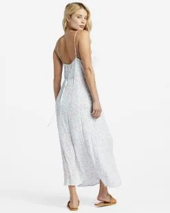 Billabong Slip Away Midi Slip Dress -Dresses Shop abjwd00545 billabongw scs bck1