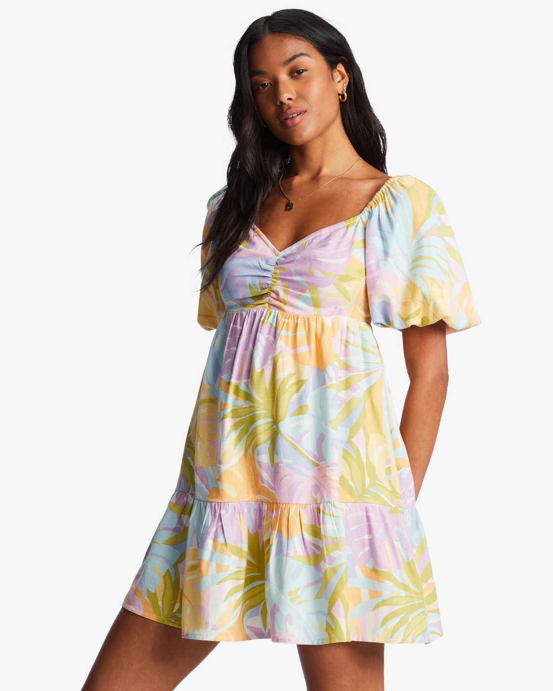 Billabong Be Mine Babydoll Dress 2 Billabong Be Mine Babydoll Dress - Image 2