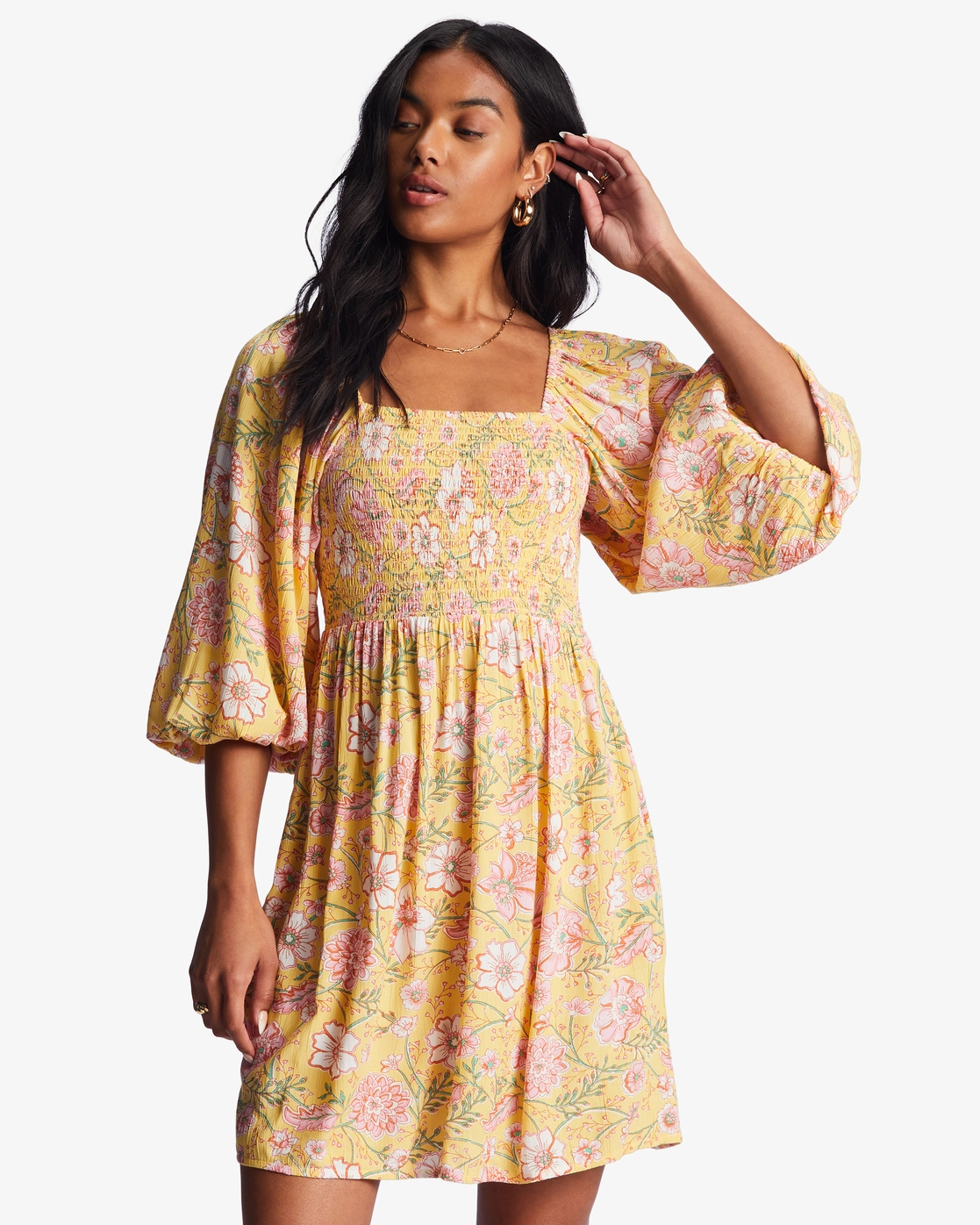 Billabong Paradise Days Mini Dress 1 Billabong Paradise Days Mini Dress