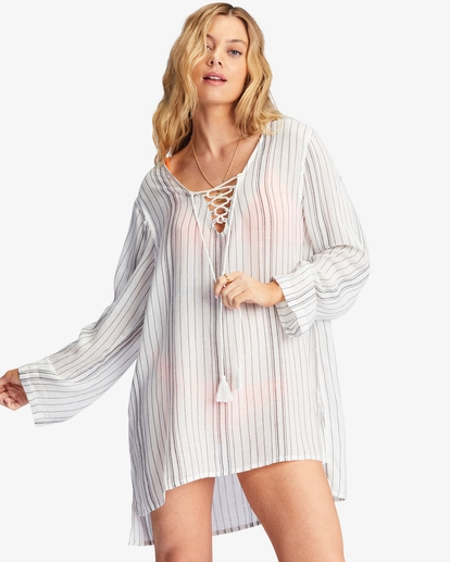 Billabong Blue Skies Mini Beach Cover-Up 5 Billabong Blue Skies Mini Beach Cover-Up - Image 5