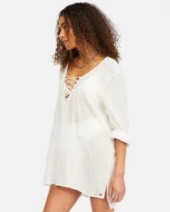 Billabong Blue Skies Mini Beach Cover-Up -Dresses Shop abjx600169 billabongw scs sd1 1