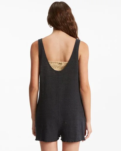 Billabong Fade Away Button-Up Knit Romper 6 Billabong Fade Away Button-Up Knit Romper - Image 6