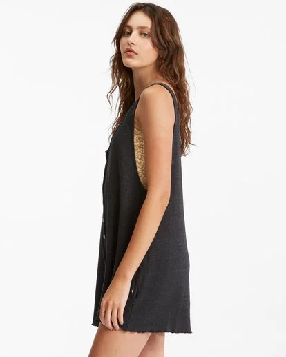 Billabong Fade Away Button-Up Knit Romper 5 Billabong Fade Away Button-Up Knit Romper - Image 5