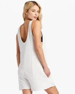 Billabong Fade Away Button-Up Knit Romper -Dresses Shop abjx600175 billabongw scs bck1 1