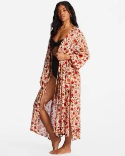 Billabong Cosmic Dreamer Kimono Beach Cover-Up -Dresses Shop abjx600194 billabongw anw sd1 1