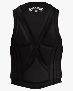 Billabong Anarchy Wake Vest -Dresses Shop abywp00104 billabongv blk bck2