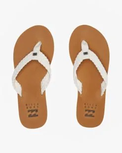 Billabong Baja Sandals -Dresses Shop jfot1bba billabongp wht frt3 1